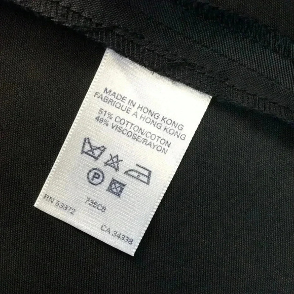 French Connection Womens Black Stretch Flat Front Slit A-Line Mini Skirt Size 6 - Picture 3 of 7